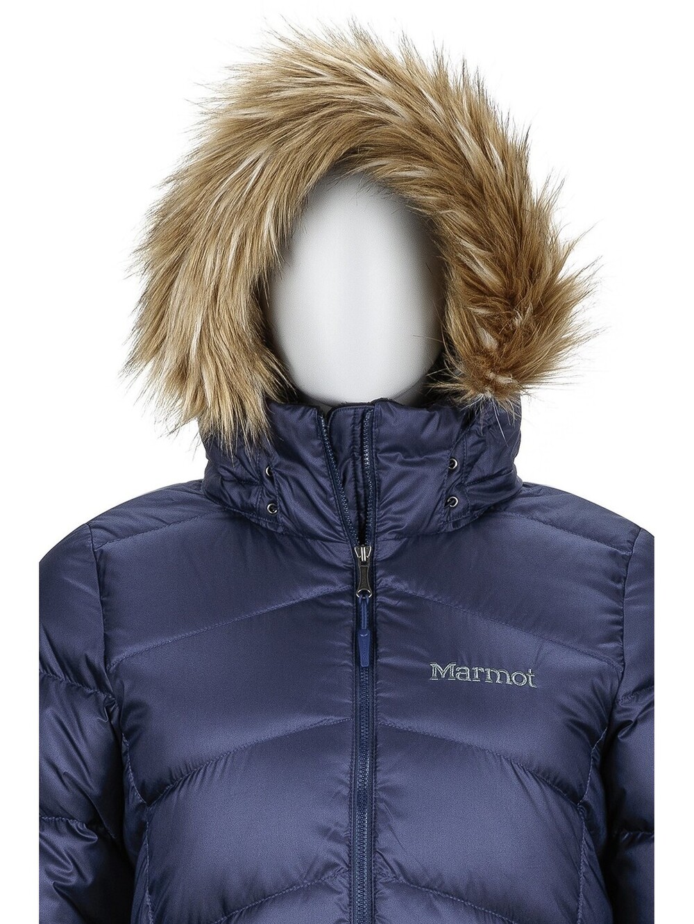 MARMOT Women's Montreal Mid-Thigh Length Down Puffer Jacket, Midnight Navy,Small - Picture 8 of 9